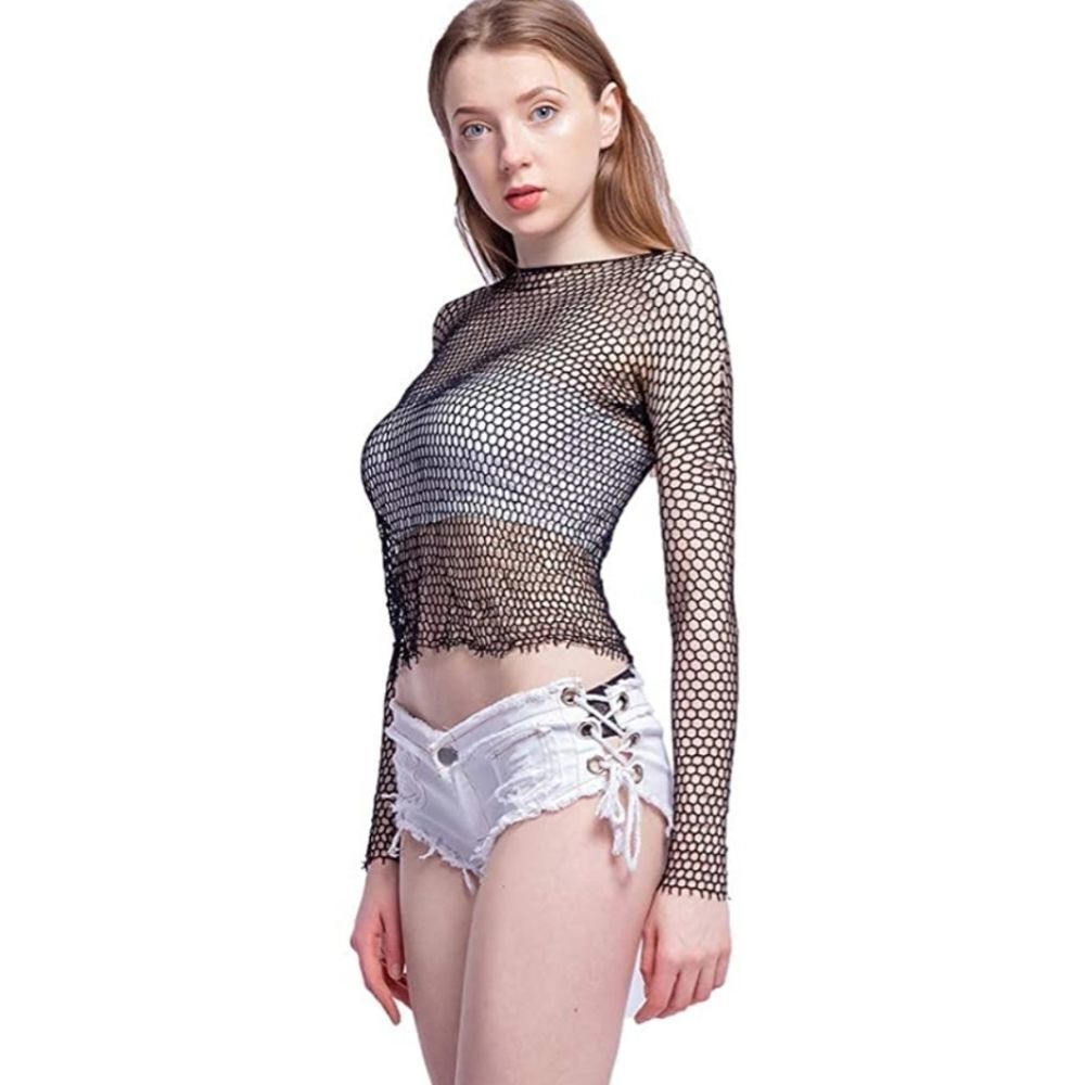 Lingerie Bodysuit Long Sleeve Sleepwear Babydoll D